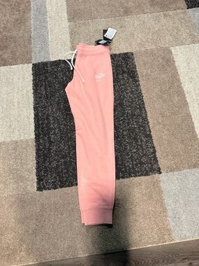 Nike  Womens Coral Pink Jogger Sweatpants